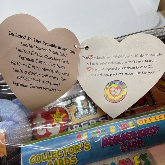 1999 Ty Beanie Baby Playinum Membership II Box - Picture 7 of 13